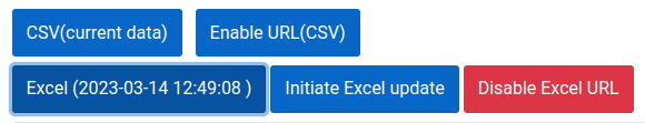 The Excel button with date and time, ready for download