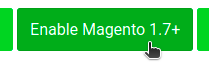 The Enable Magento 1.7+ button in NetRadar.io