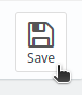 The Save button in PrestaShop