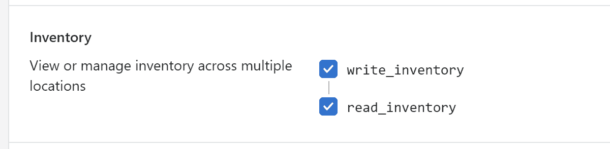 Inventory: write_inventory and read_inventory selected
